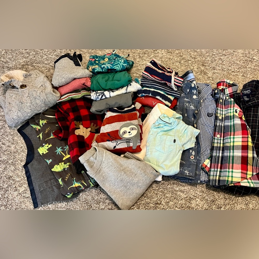 2T/24M, 25 Item Bundle, Great Brands, Great Condition